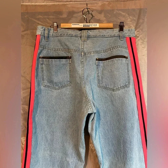 Koche striped wide leg jeans - Picture 2 of 16